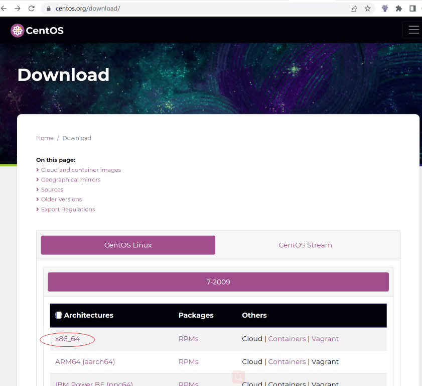 CentOS 7 下载